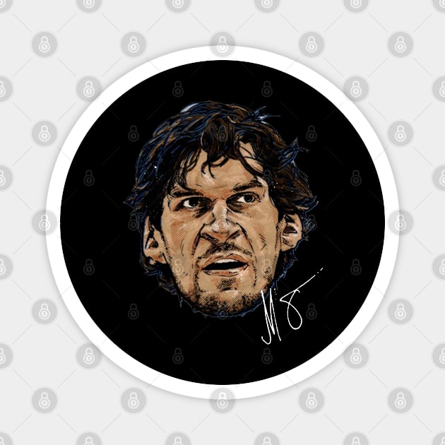 Boban Marjanovic Magnet by eileenwolcott